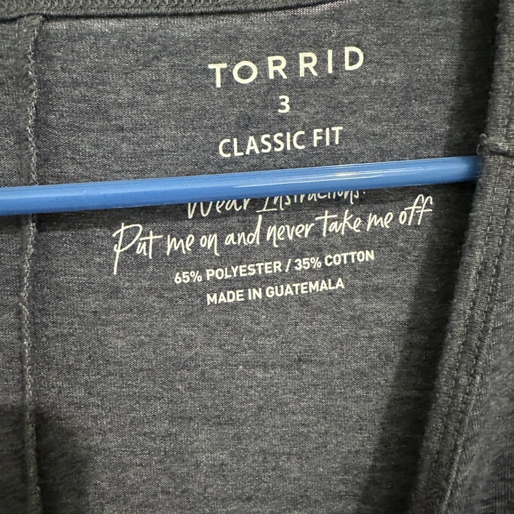 Torrid size 3 classic fit tank